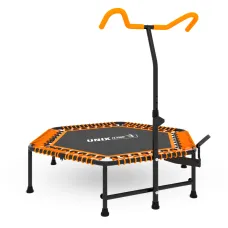 Батут спортивный UNIX Line FITNESS PRO (125 см) Orange