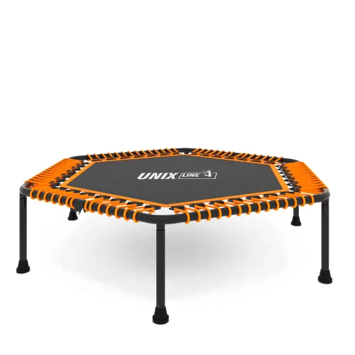Батут спортивный UNIX Line FITNESS Lite Orange (125 см)
