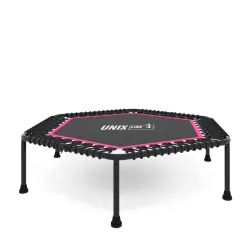 Батут спортивный UNIX Line FITNESS Lite Pink (125 см)