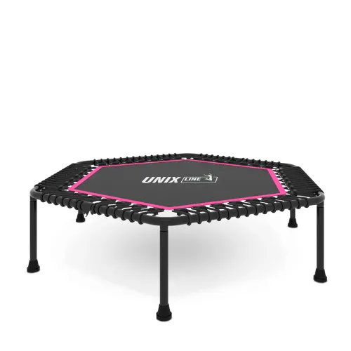 Батут спортивный UNIX Line FITNESS Lite Pink (125 см)