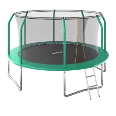 Батут UNIX Line Премиальный / Supreme Basic 12 ft (366 см) зеленый
