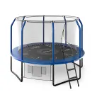 Батут UNIX Line Премиальный с играми / Supreme Game 10 ft (305 см) синий