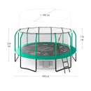 Батут UNIX Line SUPREME GAME 16 ft (Green)