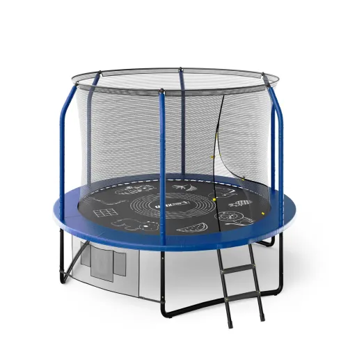 Батут UNIX Line SUPREME GAME 8 ft (Blue)