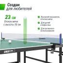 Теннисный стол UNIX Line для помещений Indoor 16 мм MDF зеленый