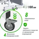 Профессиональный теннисный стол UNIX Line 25 мм MDF серый