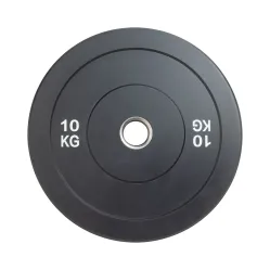 Диск бамперный 51 мм обрезиненный 10 кг, VictoryFit VF-D51100