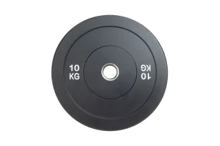 Диск бамперный 51 мм обрезиненный 10 кг, VictoryFit VF-D51100