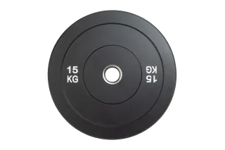 Диск бамперный 51 мм, обрезиненный 15 кг, VictoryFit VF-D51150