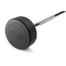 Штанга неразборная обрезиненная 30 кг Прямой гриф. VictoryFit VF-DX4300
