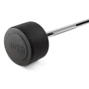 Штанга неразборная обрезиненная 40 кг Прямой гриф. VictoryFit VF-DX4400