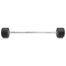 Штанга неразборная обрезиненная 50 кг. Прямой гриф. VictoryFit VF-DX4500