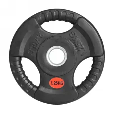 Диск 31 мм обрезиненный с 3-мя хватами 1,25 кг, VictoryFit VF-S250125