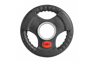 Диск 51 мм обрезиненный с 3-мя хватами 2,5 кг, VictoryFit VF-S510250