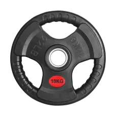 Диск 51 мм обрезиненный с 3-мя хватами 10 кг, VictoryFit VF-S511000