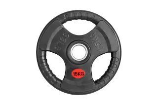 Диск 51 мм обрезиненный с 3-мя хватами 15 кг, VictoryFit VF-S511500