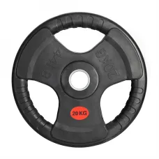Диск 51 мм обрезиненный с 3-мя хватами 20 кг, VictoryFit VF-S512000