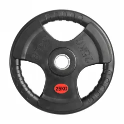 Диск 51 мм обрезиненный с 3-мя хватами 25 кг, VictoryFit VF-S512500