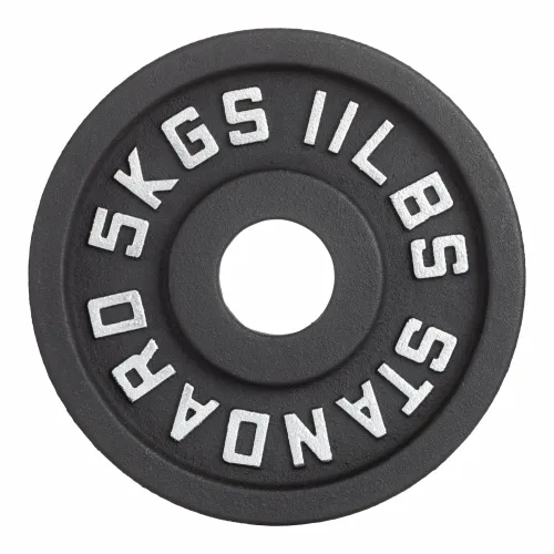 Диск 51 мм чугунный окрашенный 5 кг, VictoryFit VF-SC510500