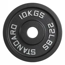 Диск 51 мм чугунный окрашенный 10 кг, VictoryFit VF-SC511000