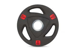Диск 51 мм NEO обрезиненный с 3-мя хватами 5 кг, VictoryFit VF-ST51050