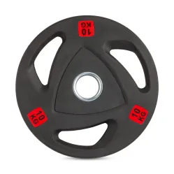 Диск 51 мм NEO обрезиненный с 3-мя хватами 10 кг, VictoryFit VF-ST51100
