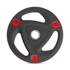 Диск 51 мм NEO обрезиненный с 3-мя хватами 20 кг, VictoryFit VF-ST51200