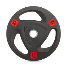 Диск 51 мм NEO обрезиненный с 3-мя хватами 25 кг, VictoryFit VF-ST51250