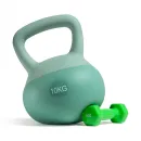 Гиря резиновая 10 кг. VictoryFit VF-KR100